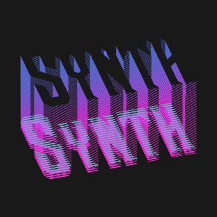 Synth retro vaporwave aesthetic T-Shirt