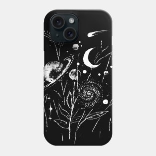 Space Botanical Phone Case