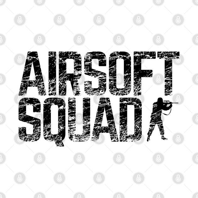 Airsoft squad black text by LiquidLine