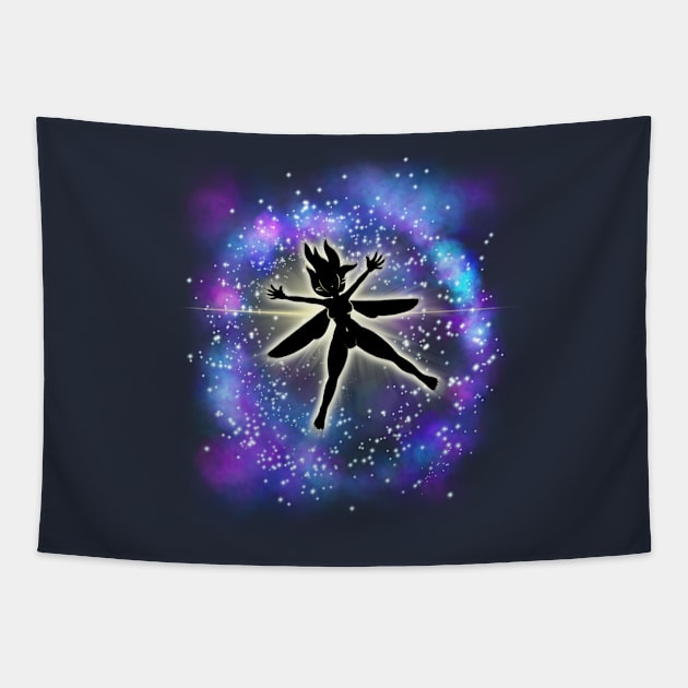 Space fairy Tapestry by Zimart