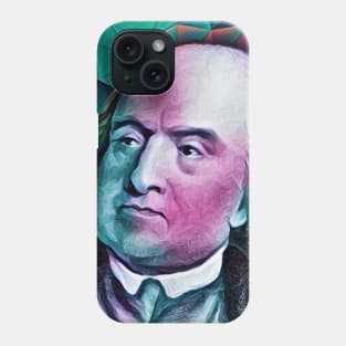 Jeremy Bentham Portrait | Jeremy Bentham Artwork 4 Phone Case