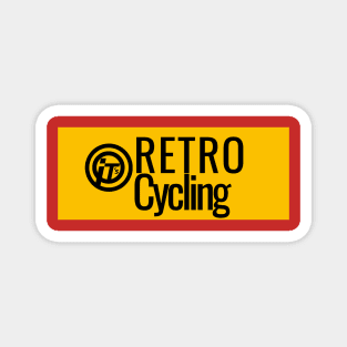 It’s Retro cycling logo parody Magnet