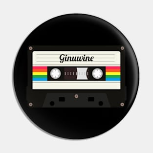 Ginuwine / Cassette Tape Style Pin