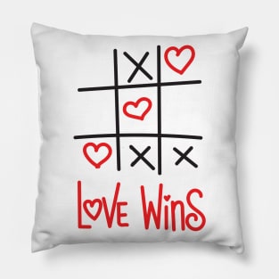 Love Is Always The Winner Pillow