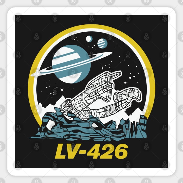 ObiPatricKenobi LV 426 Derelict Spacecraft Vacation Parody T-Shirt
