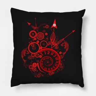 Steampunk. Vintage. Watch Pillow