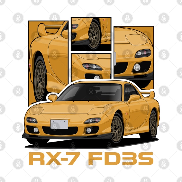 Mazda RX-7 FD3S by squealtires