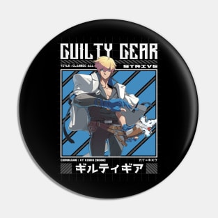 Ky Kiske - Guilty Gear Strive Pin