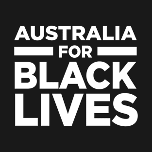 australia black lives matter T-Shirt