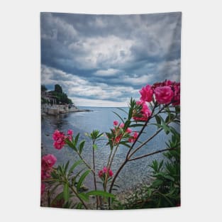 Nerium Oleander on the coastline Tapestry