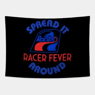 Indianapolis Racers 'Racer Fever' Hockey Team Tapestry