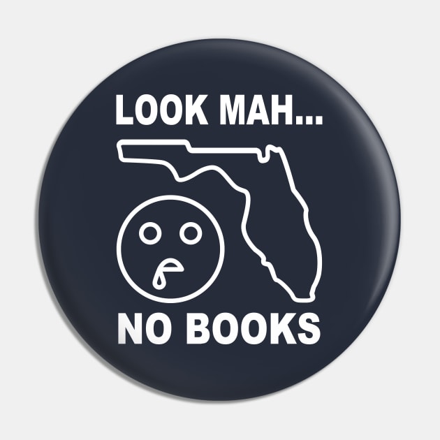 Stop the Florida Book Ban Pin by Electrovista