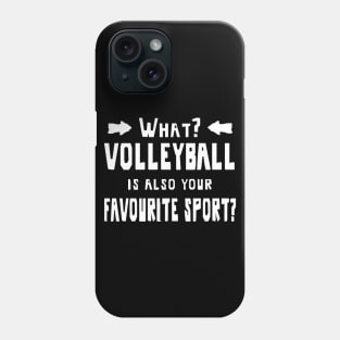 Volleyball favorite sports girls double women Phone Case