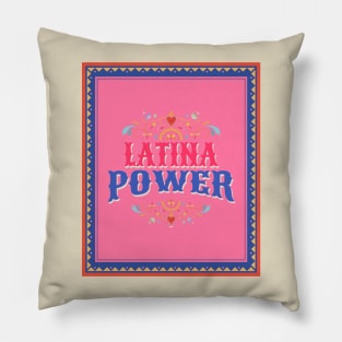 Latina Power Pillow