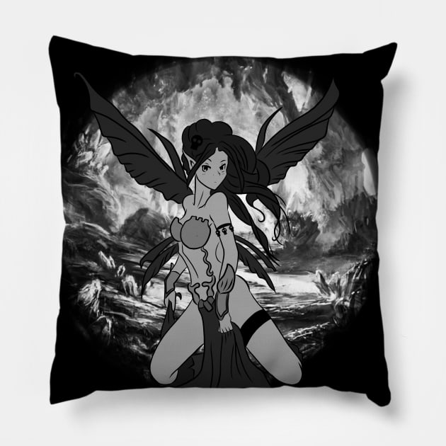 Dark Pixie Pillow by DigitalinkMcr