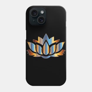 Pretty and Beautiful Rainbow Colored Lotus Flower Plant Phone Case