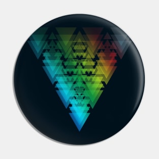 RainbowTriangles Pin