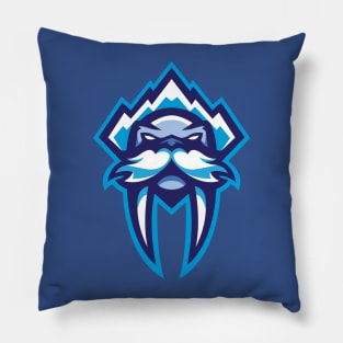 FistofTheWalrus (logo only) Pillow