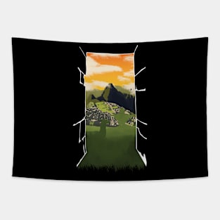 Peru landscape Tapestry