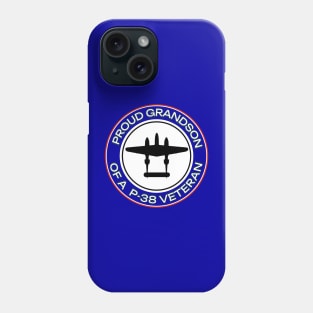 Proud Grandson of a P-38 Veteran Phone Case