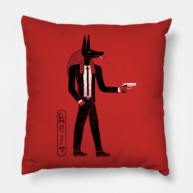 Reservoir God Pillow by HandsOffMyDinosaur