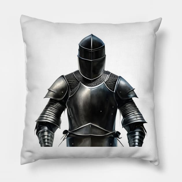 Black Knight Pillow by AlienMirror