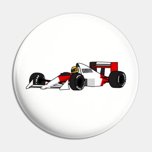 senna the champ Pin