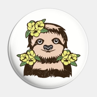 Cutie Slothy Pin