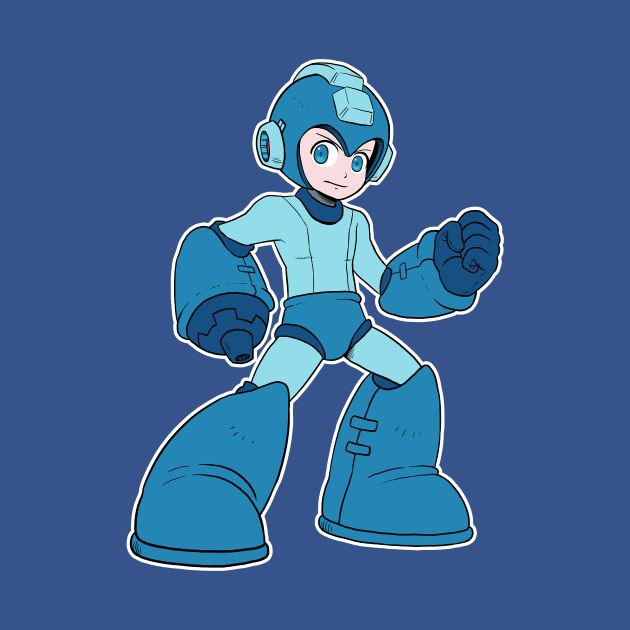 MEGA MAN (EARLY 11) by IanDimas