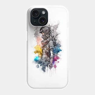 Steampunk Water Colour Woman - V1.03 Phone Case