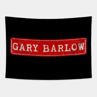 vintage retro plate Gary Barlow Tapestry