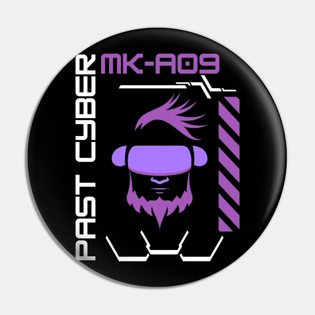 Cyberpunk Mk-A09 Purple Pin by ACH PAINT