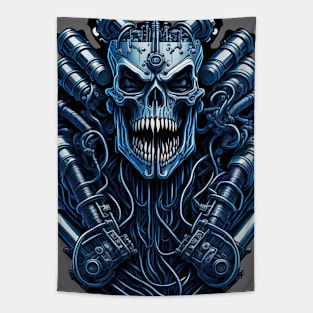 Cyborg Heads S02 D46 Tapestry