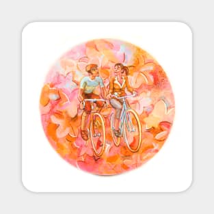 Spring Cycle Magnet