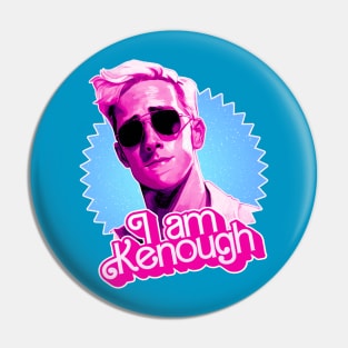 I am Kenough Pinky Cute Pin