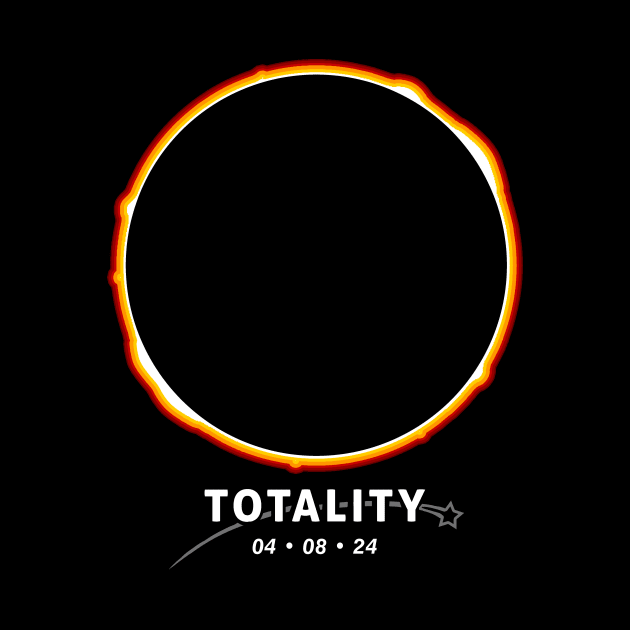 Totality, 2024 Total Solar Eclipse Viewing Shirt by Boots