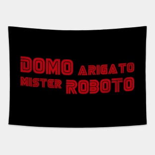 domo arigato mr roboto Tapestry