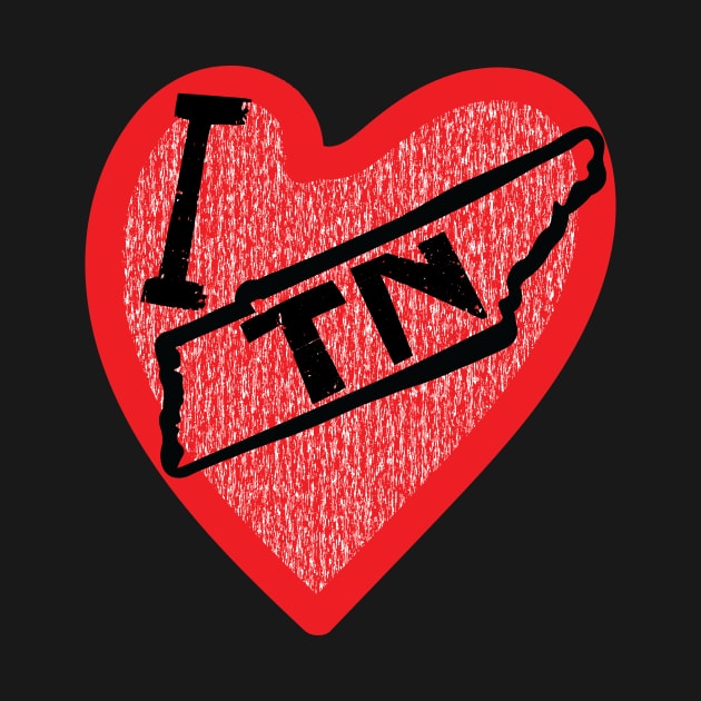 I Love Tennessee I Heart TN by pelagio