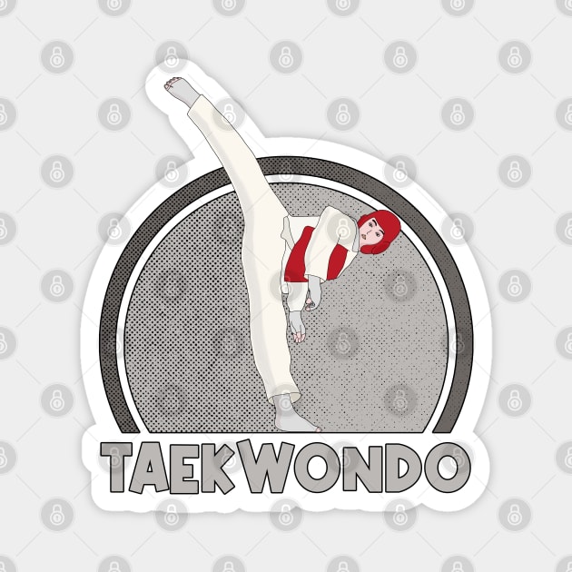 Taekwondo Magnet by DiegoCarvalho