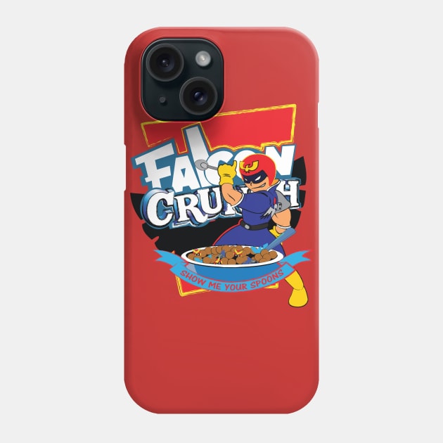 Falcon Crunch Phone Case by GarBear Designs