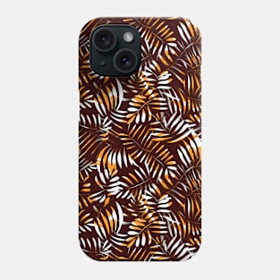 Tropical leaves Phone Case