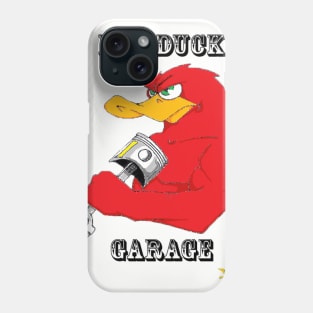 RED DUCK GARAGE LOGO Phone Case