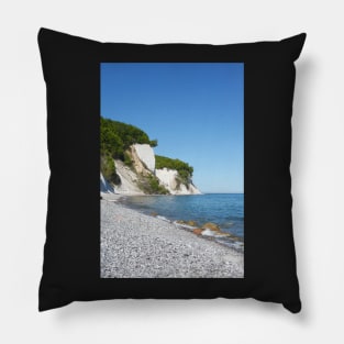 Chalk coast, chalk cliffs, Ruegen Island, Mecklenburg-Western Pomerania, Germany Pillow