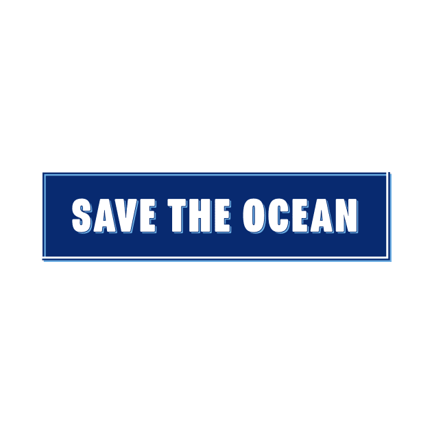 Save The Ocean Rectangle by lukassfr