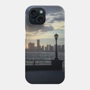 Sunset, Battery Park, Manhattan, NYC Phone Case