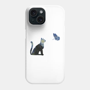 Cat Van Gogh Starry Night Phone Case