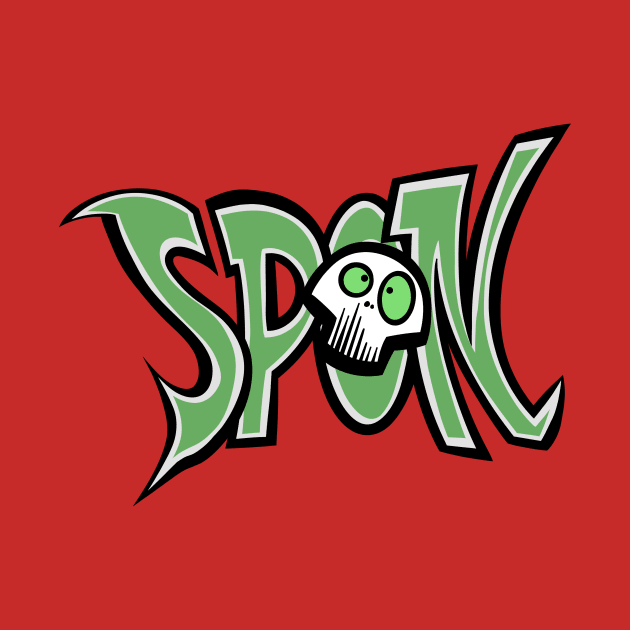 Spon webcomic logo T-shirt by ThatJokerGuy