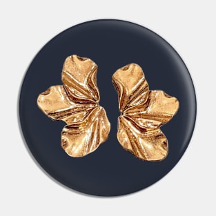 Gold butterflies Pin