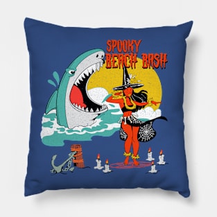 Spooky Beach Bash Pillow