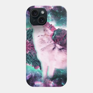 Trippy Psychedelic Wolf In Space Phone Case